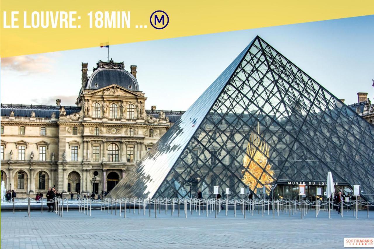 Immotovo - Suite Moderne - Paris 8 Min - Parking - Netflix Villejuif Exterior foto